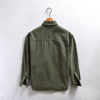 Cargo fleece overshirt
