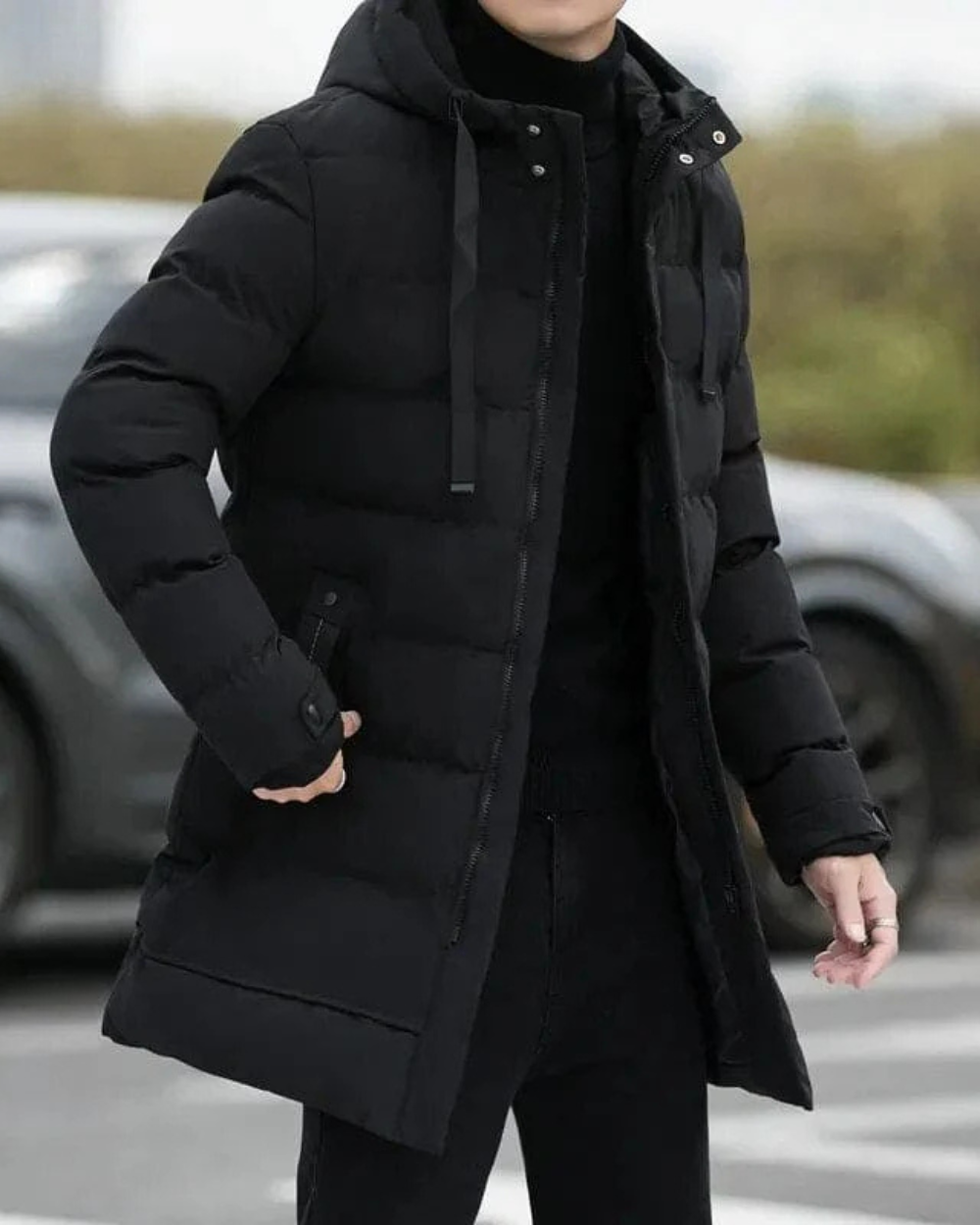 Giacca invernale lunga classica Patrick