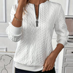 Maglia con cerniera Camilla Signature