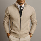 Merino Zip-up Cardigan