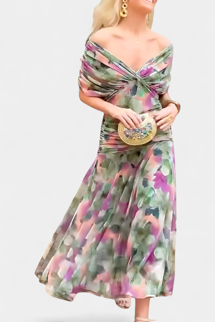 Robe Florale Aérienne
