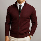 Merino Zip-up Cardigan
