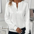 Maglia con cerniera Camilla Signature