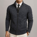 Merino Zip-up Cardigan