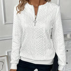 Maglia con cerniera Camilla Signature