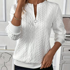 Maglia con cerniera Camilla Signature