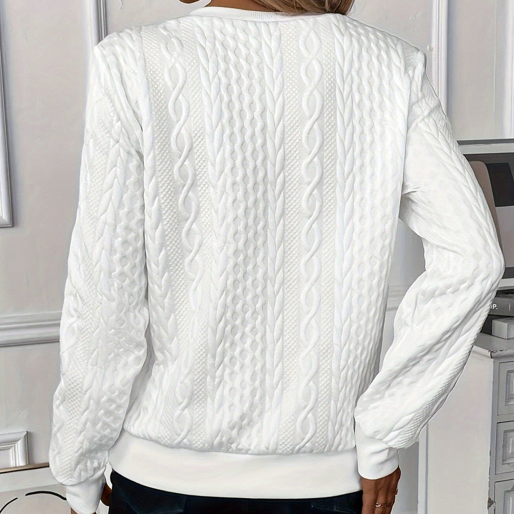 Maglia con cerniera Camilla Signature