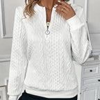 Maglia con cerniera Camilla Signature