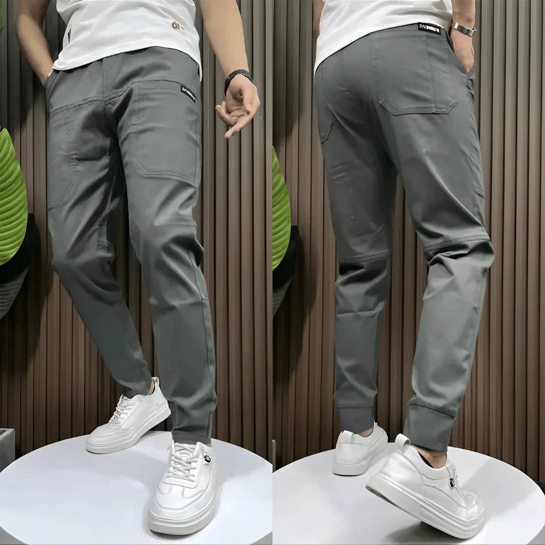 Pantaloni cargo elastici