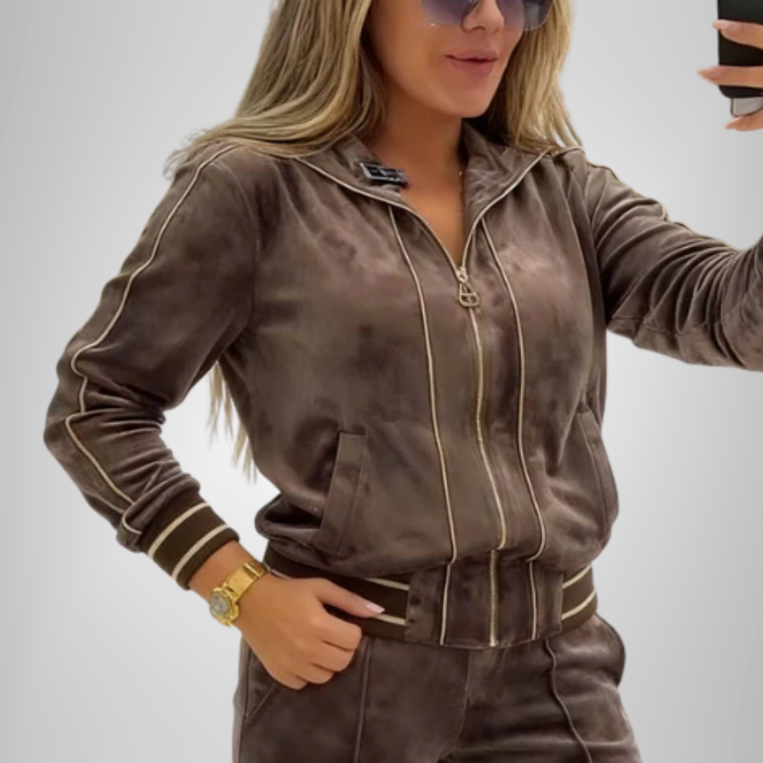 tuta da ginnastica da 2 pezzi