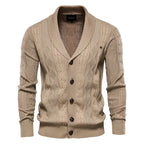 Cardigan con patta abbottonata Augustus 