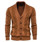Cardigan con patta abbottonata Augustus 