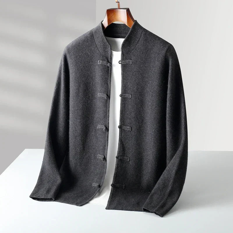Cardigan classico in cashmere Blaine