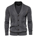 Cardigan con patta abbottonata Augustus 