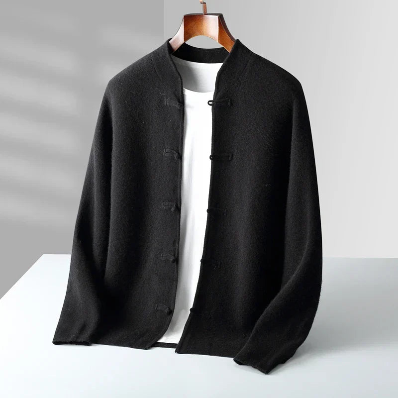Cardigan classico in cashmere Blaine