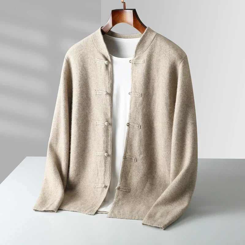 Cardigan classico in cashmere Blaine