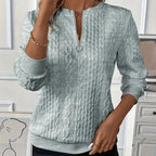 Maglia con cerniera Camilla Signature